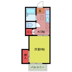 第７サンコーポの物件間取画像